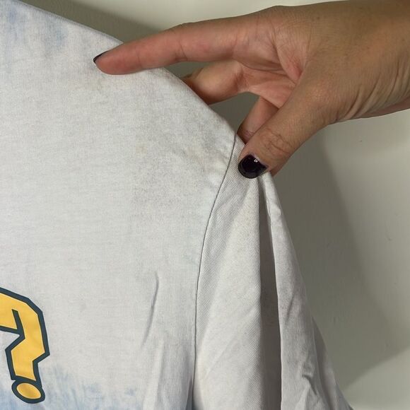 Vintage Guess Tie Dye Logo Mens T shirt size Small - Picture 4 of 10